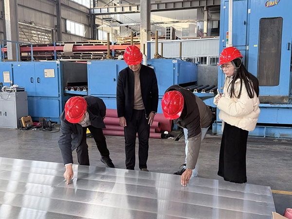 旺坤管业喜迎科威特战略客户莅临，共探钢板与无缝管生产基地